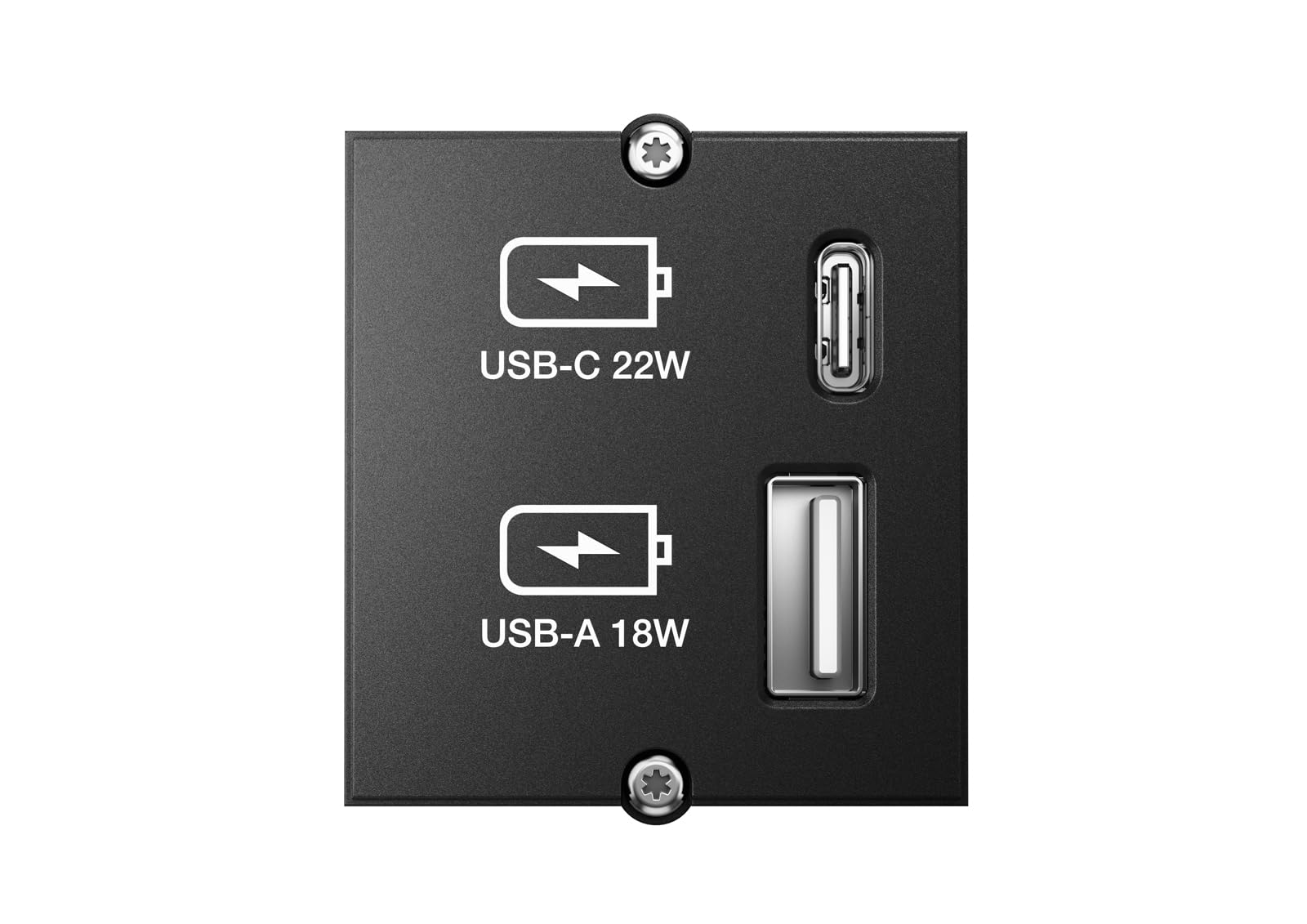 bachmann-universal-917227-keystone-usb-doppelcharger-schwarz image 5