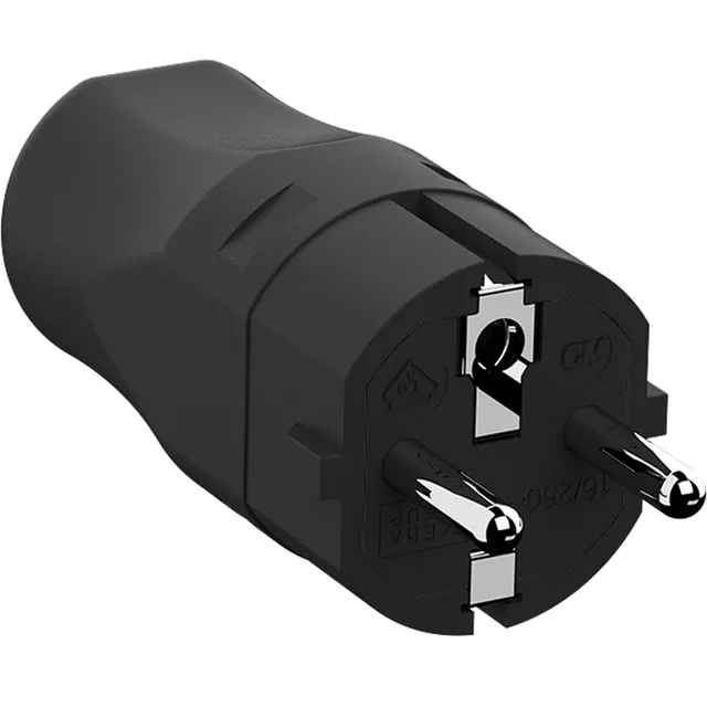 bachmann-universal-montagestecker-schwarz-cee-7-7-schuko image 1