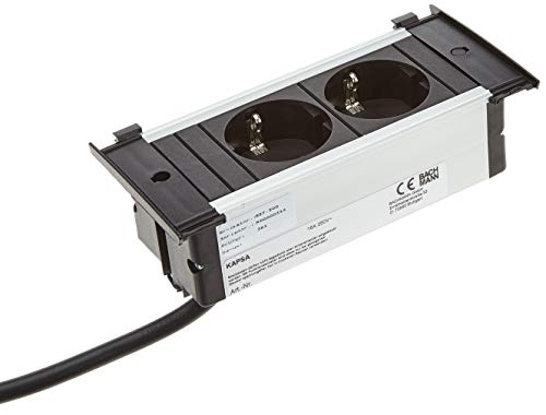 bachmann-kapsa-927-200-steckdosenleiste-2-fach-schwarz-2m image 6