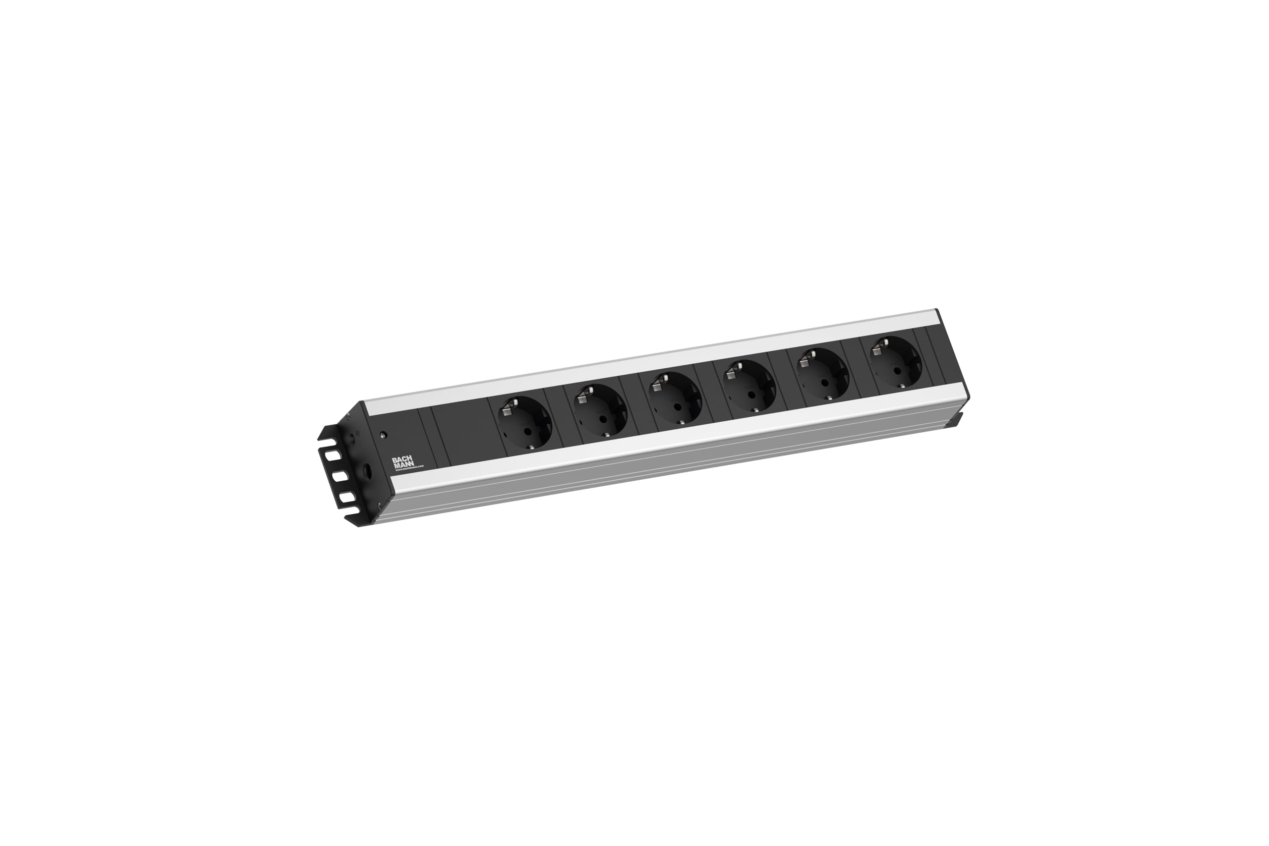 bachmann-handwerkerleiste-steckdosenleiste-6-fach-2m-grau image 1
