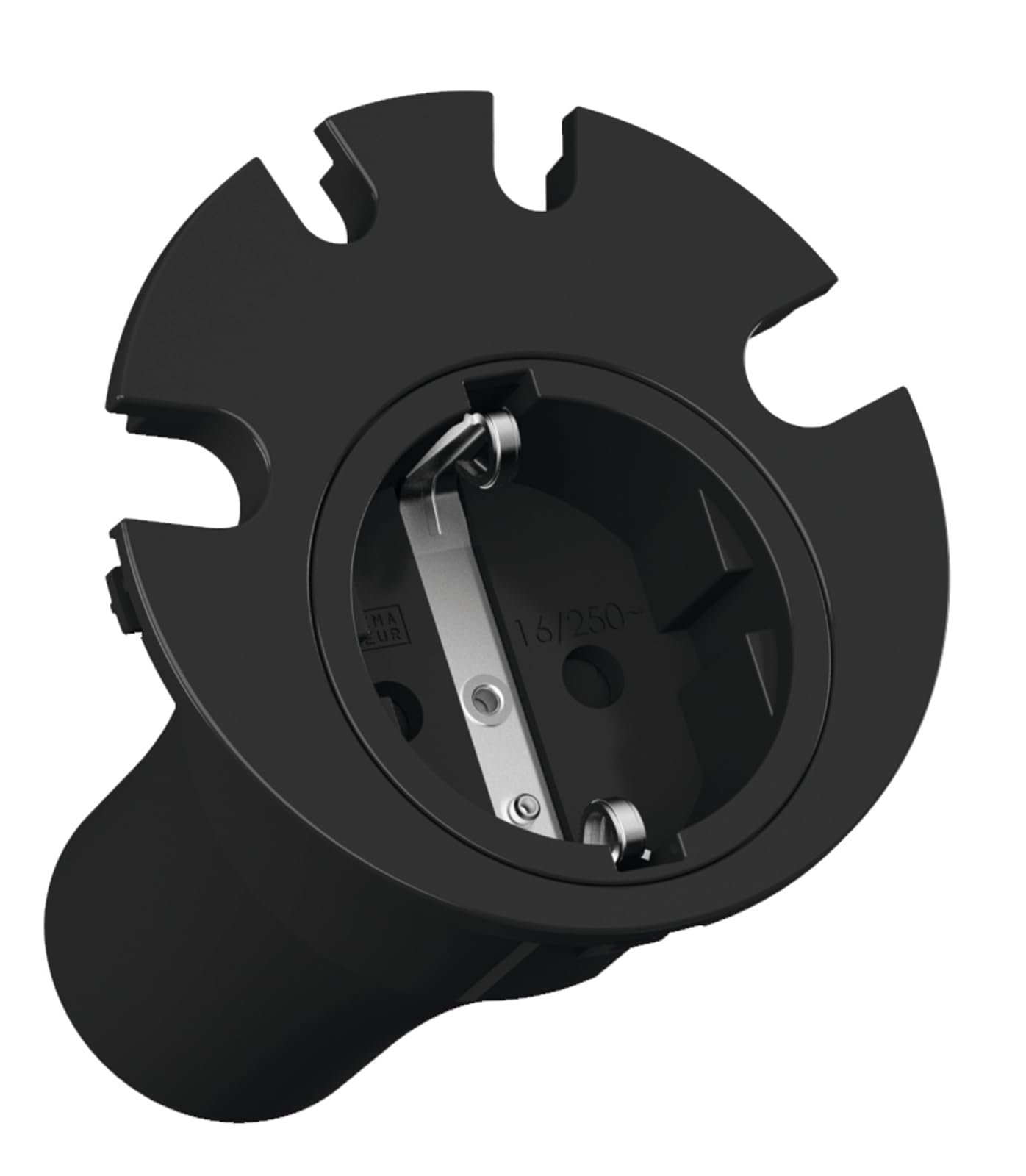 bachmann-loop-in-938-001-einbausteckdose-schwarz-1-fach image 1