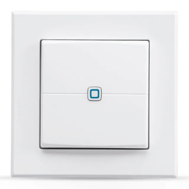 homematic-ip-wandtaster-2-fach-funk-55er-licht-heizung image 1