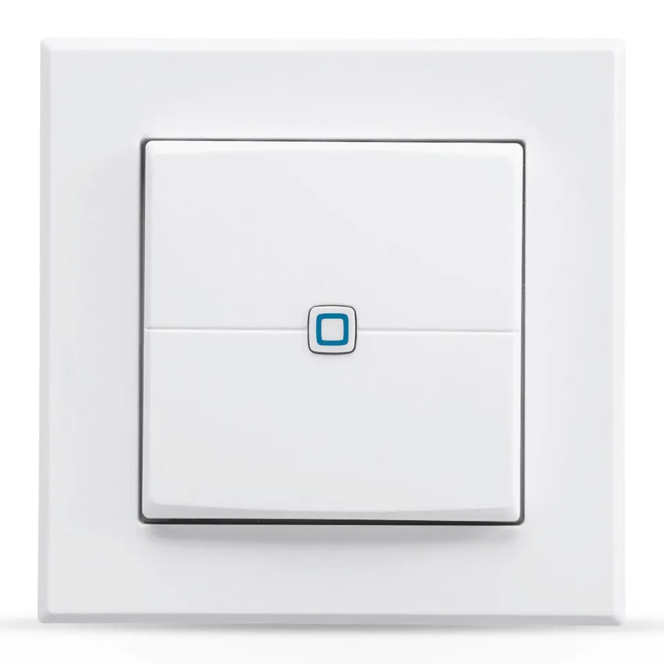 homematic-ip-wandtaster-2-fach-funk-55er-licht-heizung image 1