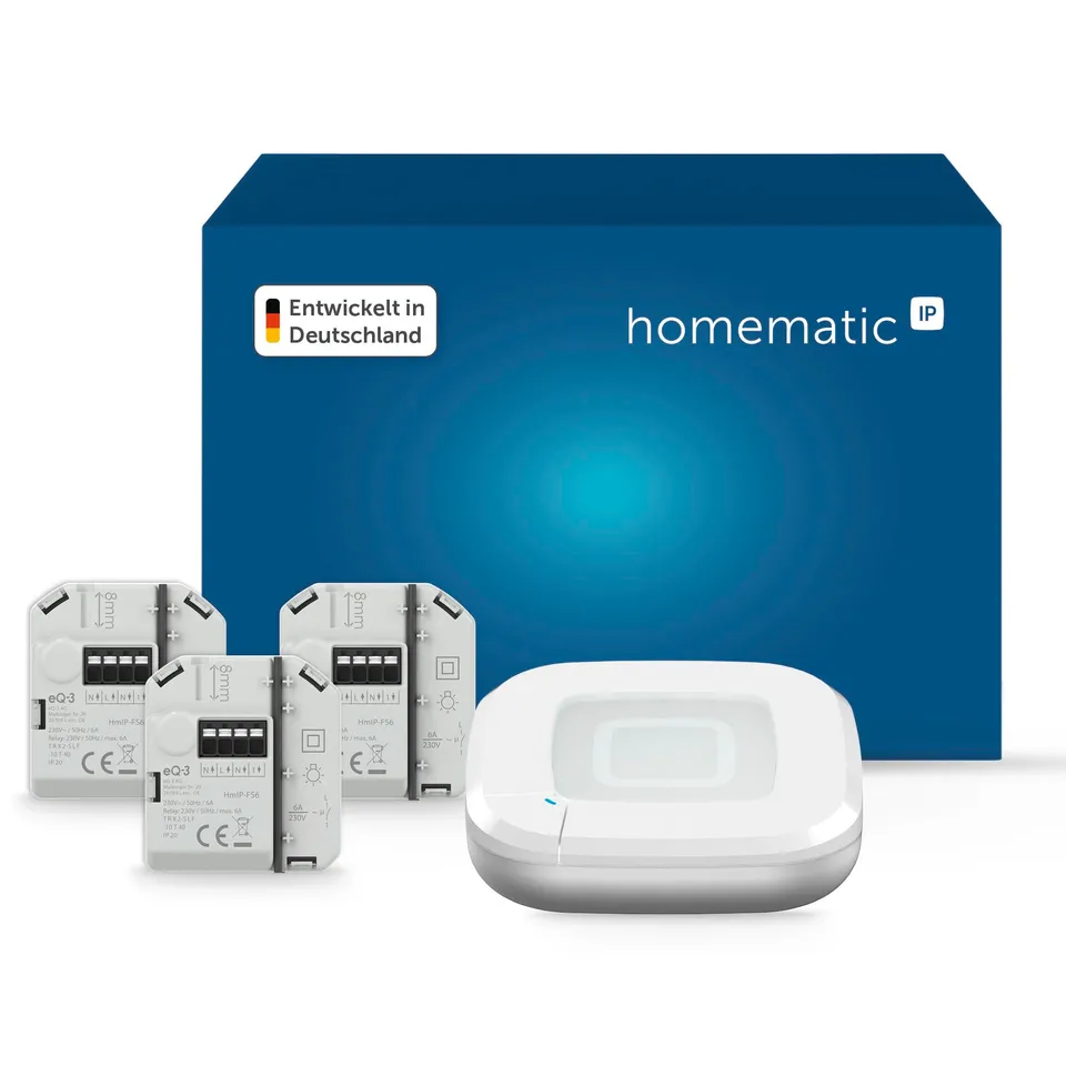 homematic-ip-starter-set-access-point-2-3x-schaltaktor-6a-unterputz image 1
