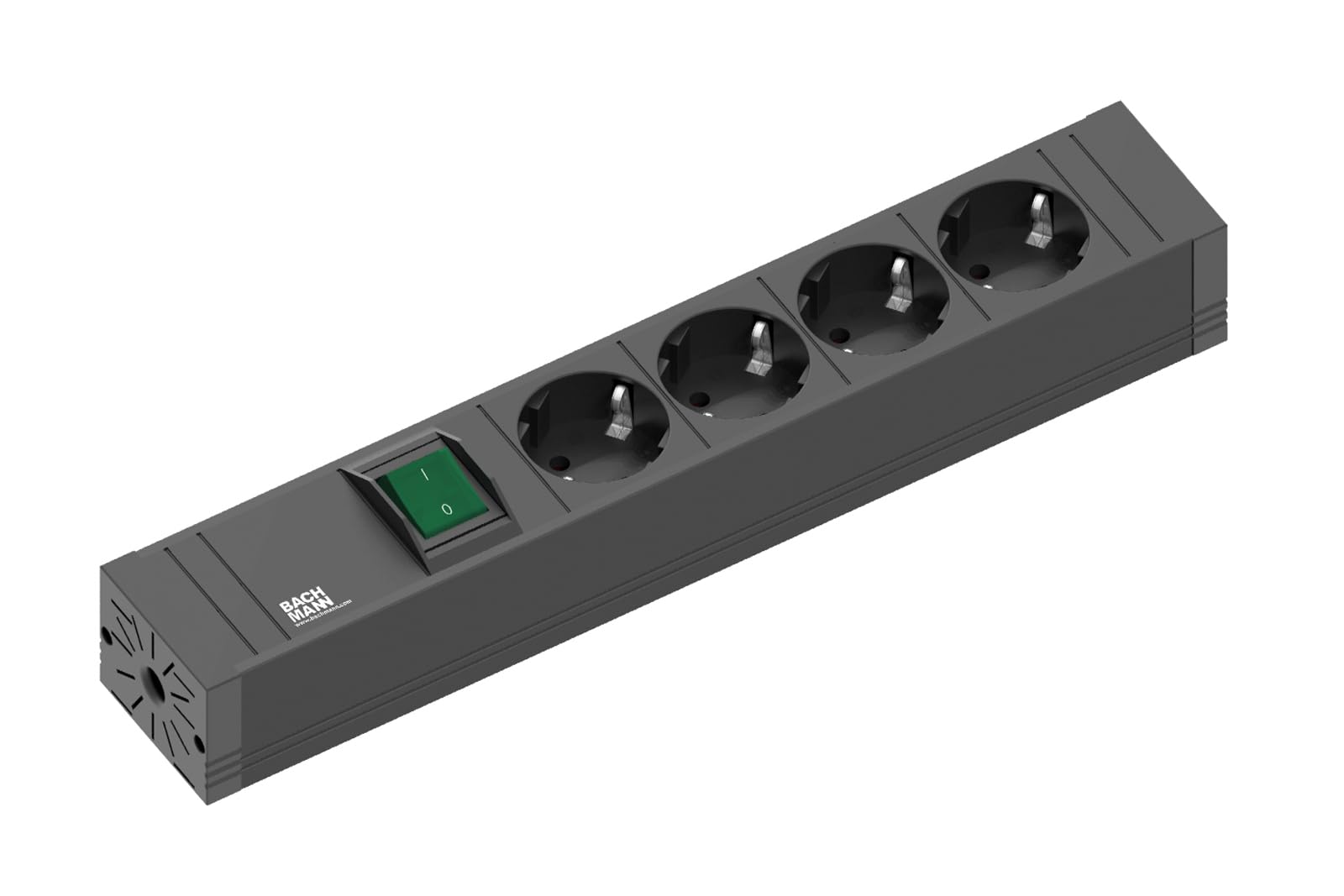 bachmann-connect-line-4200017-steckdosenleiste-4fach-schwarz image 3
