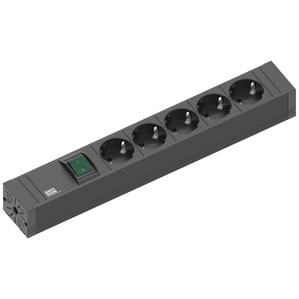bachmann-connect-line-4200017-steckdosenleiste-4fach-schwarz image 8