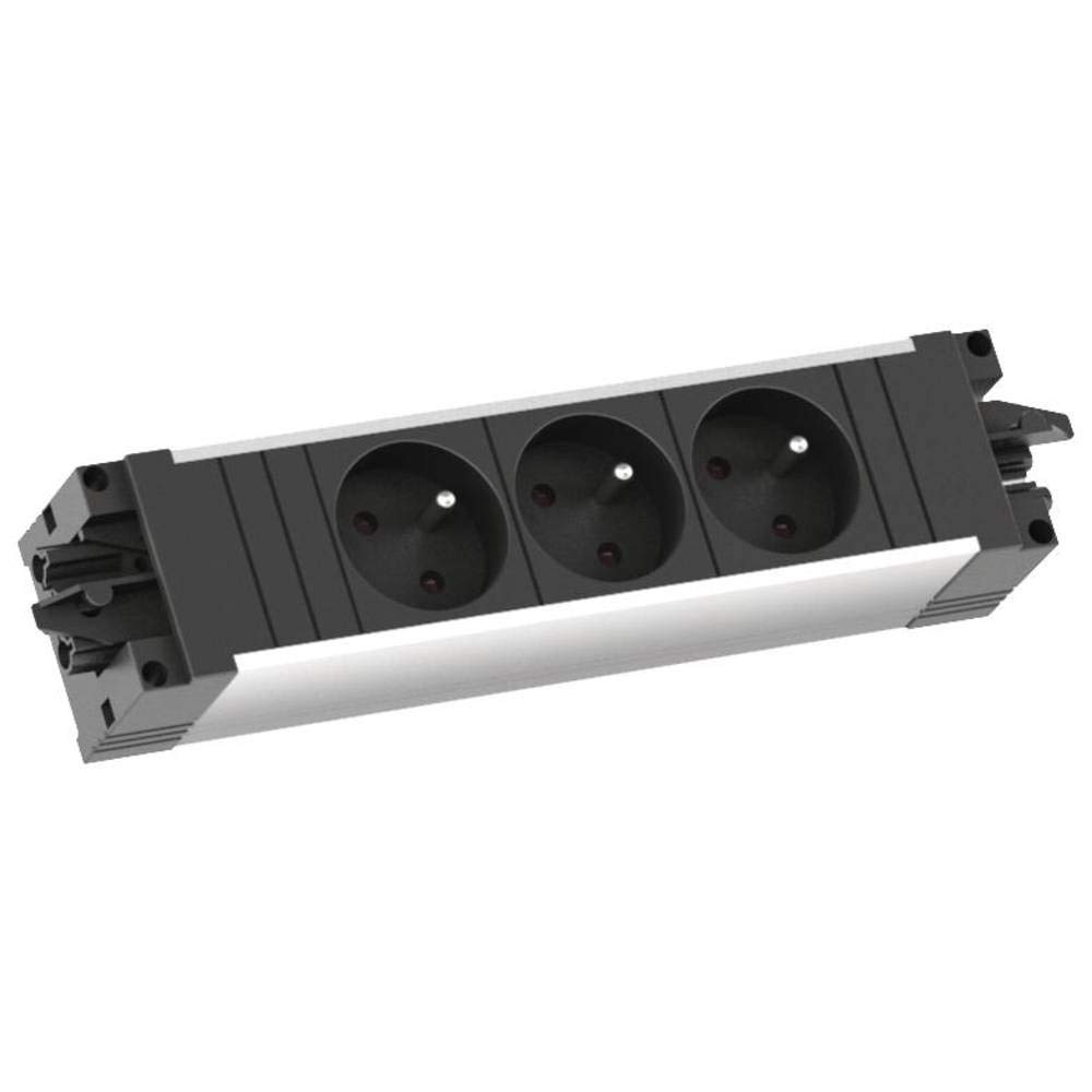 bachmann-step-base-336-603-steckdosenleiste-3-fach-schwarz image 1