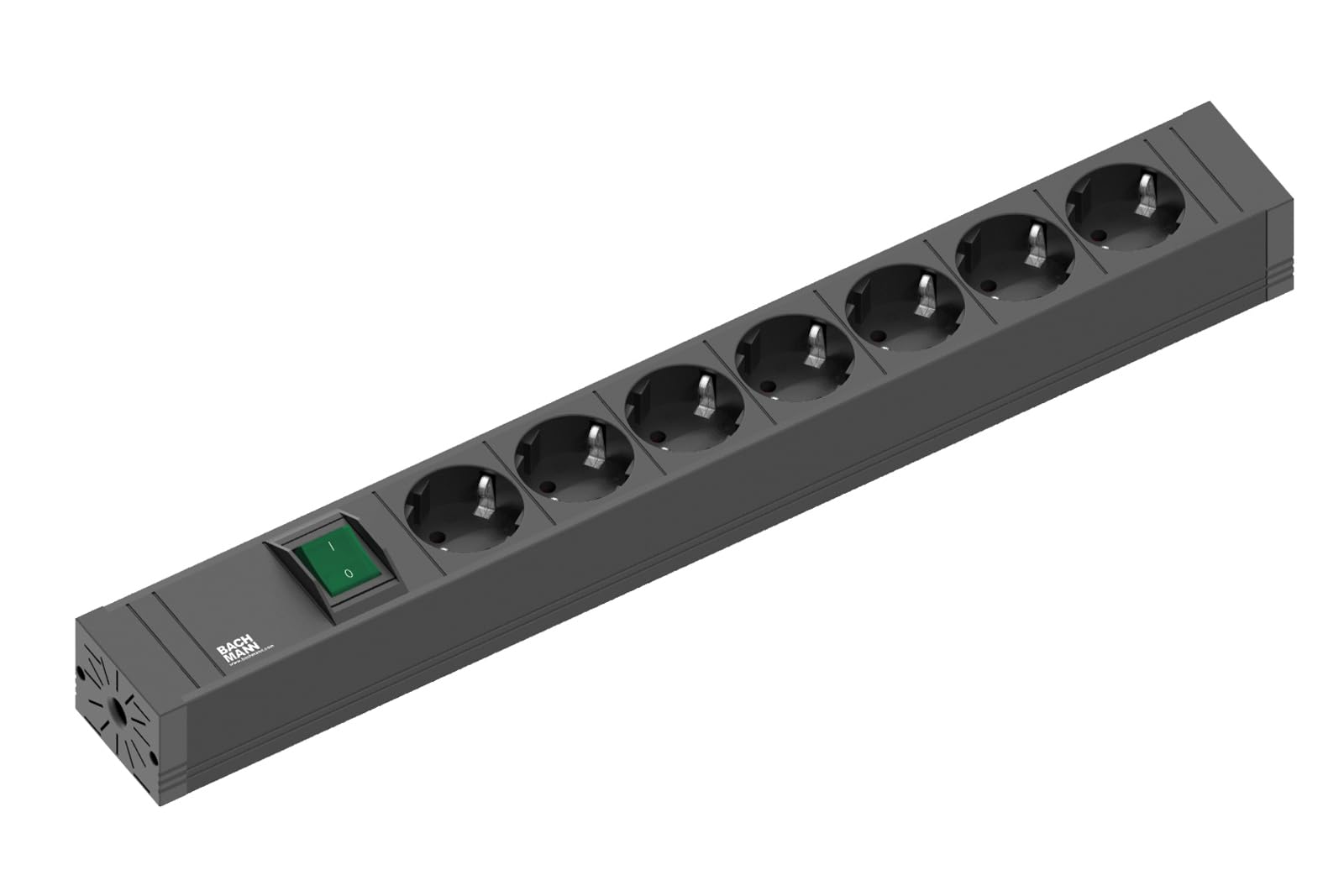 bachmann-connect-line-4200017-steckdosenleiste-4fach-schwarz image 2