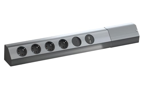 bachmann-casia-2-steckdosenleiste-4-fach-usb-edelstahl image 8
