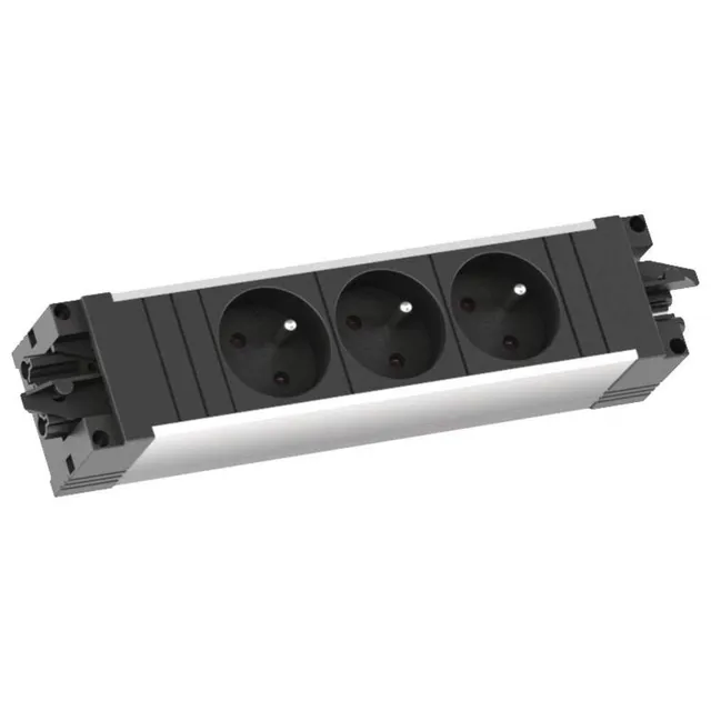 bachmann-step-base-336-603-steckdosenleiste-3-fach-schwarz image 1