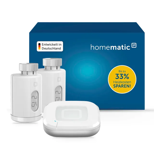 homematic-ip-starter-set-access-point-2-2x-heizk-rperthermostat-pure image 1