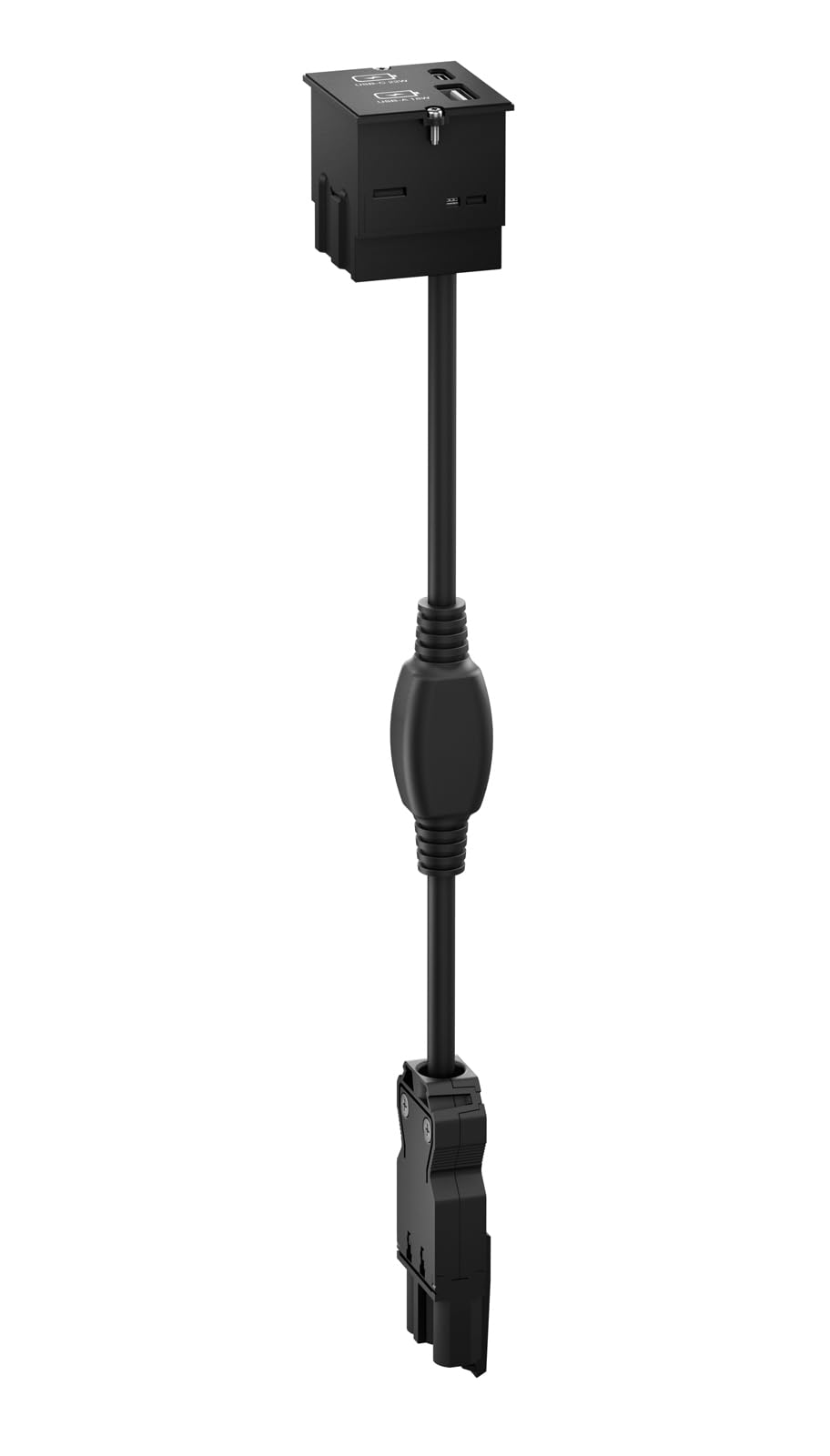 bachmann-universal-917227-keystone-usb-doppelcharger-schwarz image 6