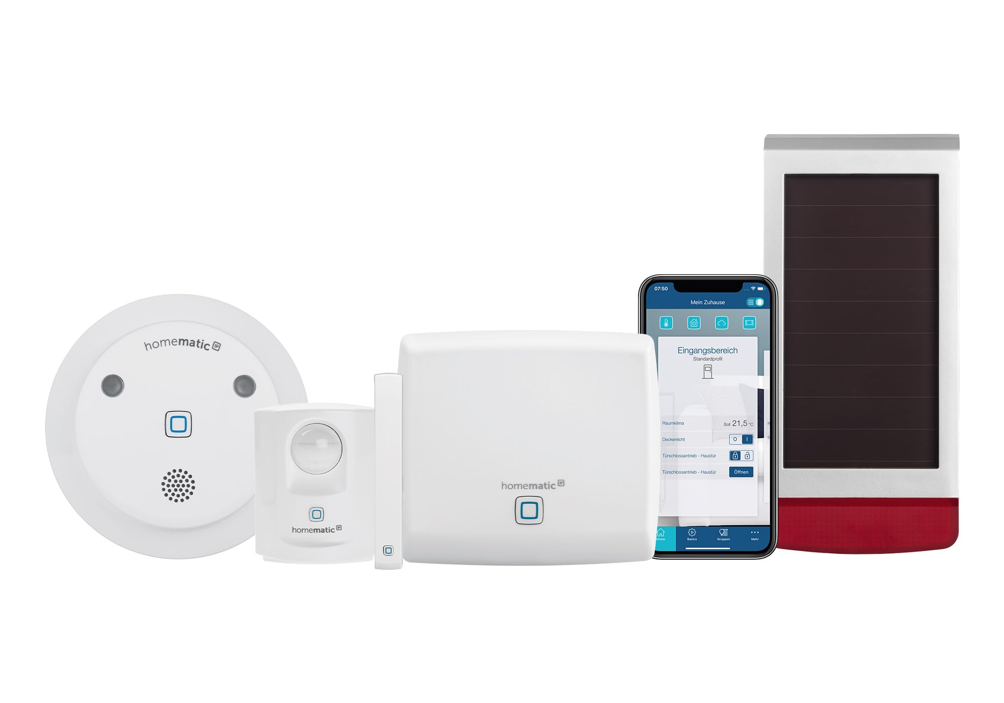 homematic-ip-starter-set-alarm-hmip-sk7-sirene-sensoren image 7
