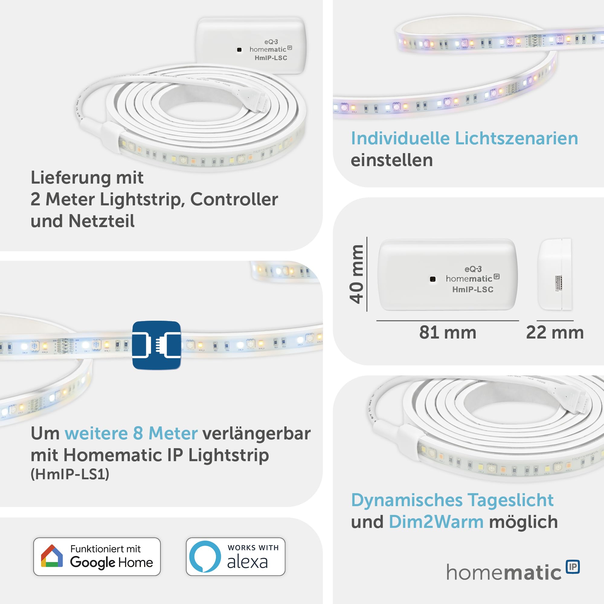 homematic-ip-wired-lightstrip-set-led-streifen-2m-rgbww image 3