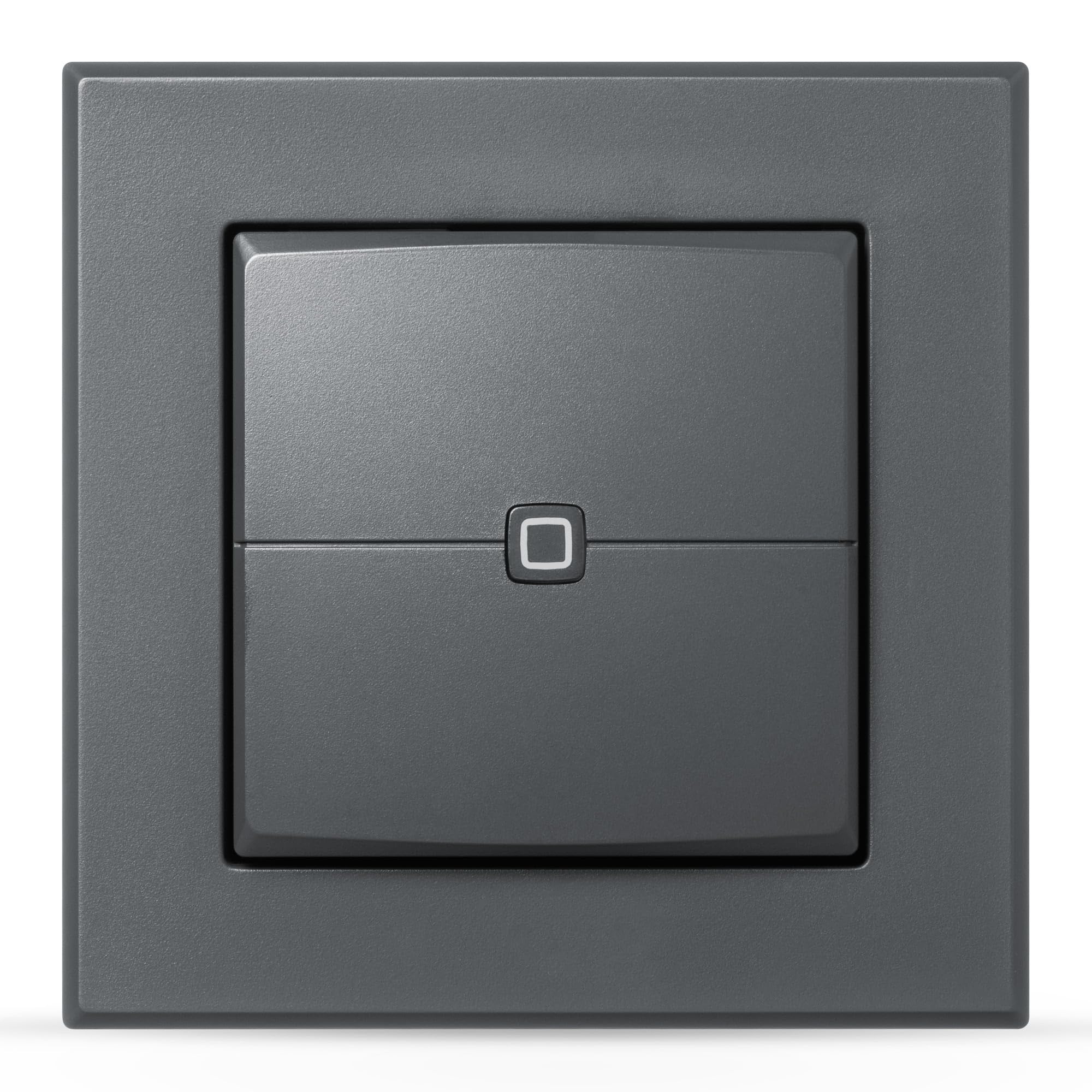 homematic-ip-glass-series-wandtaster-2-fach-funk-wei image 1