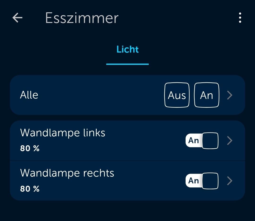 Perfektes Licht
