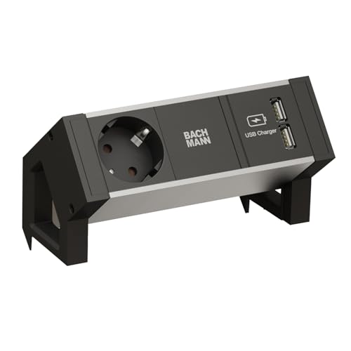 bachmann-twist-937-102-steckdosenleiste-alu-usb-0-2m image 3