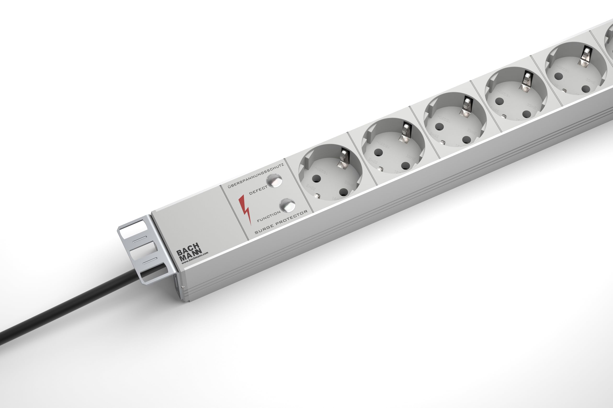 bachmann-19-pdu-basic-333-404-steckdosenleiste-8-fach-ss-1he image 2