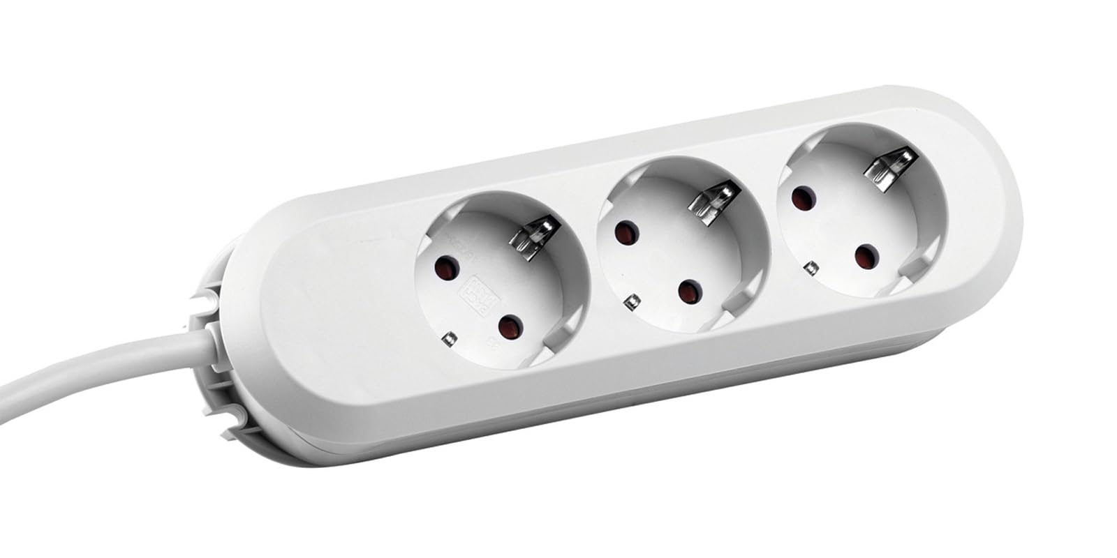 bachmann-smart-2342423-steckdosenleiste-3-fach-5m-wei image 1