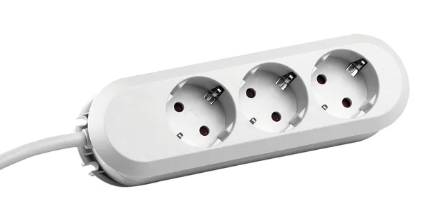 bachmann-smart-2342423-steckdosenleiste-3-fach-5m-wei image 1