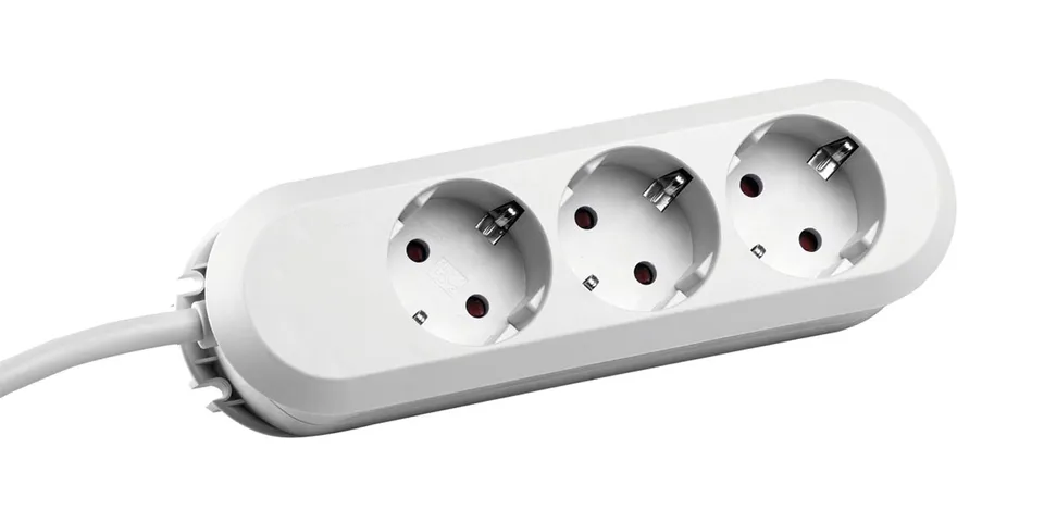 bachmann-smart-2342423-steckdosenleiste-3-fach-5m-wei image 1