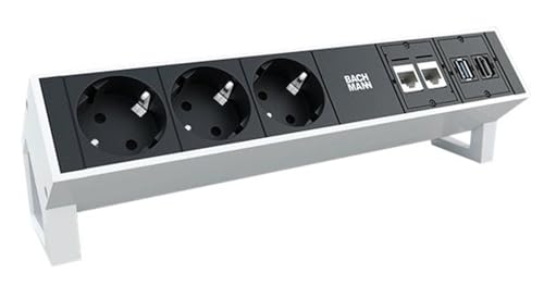 bachmann-desk-2-902-302-tischanschlussfeld-alu-schwarz-grau image 3