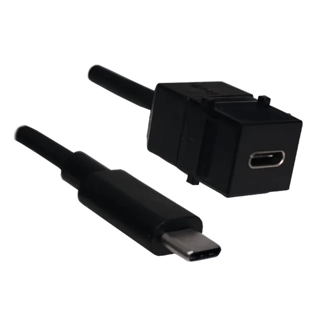 bachmann-universal-917-121-usb-keystone-typ-c-3-1-schwarz image 1