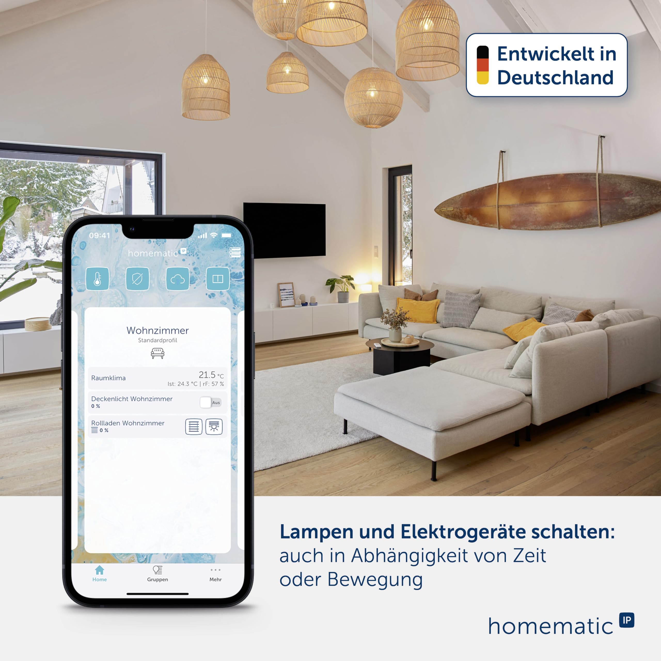 homematic-ip-starter-set-access-point-2-3x-schaltaktor-6a-unterputz image 2