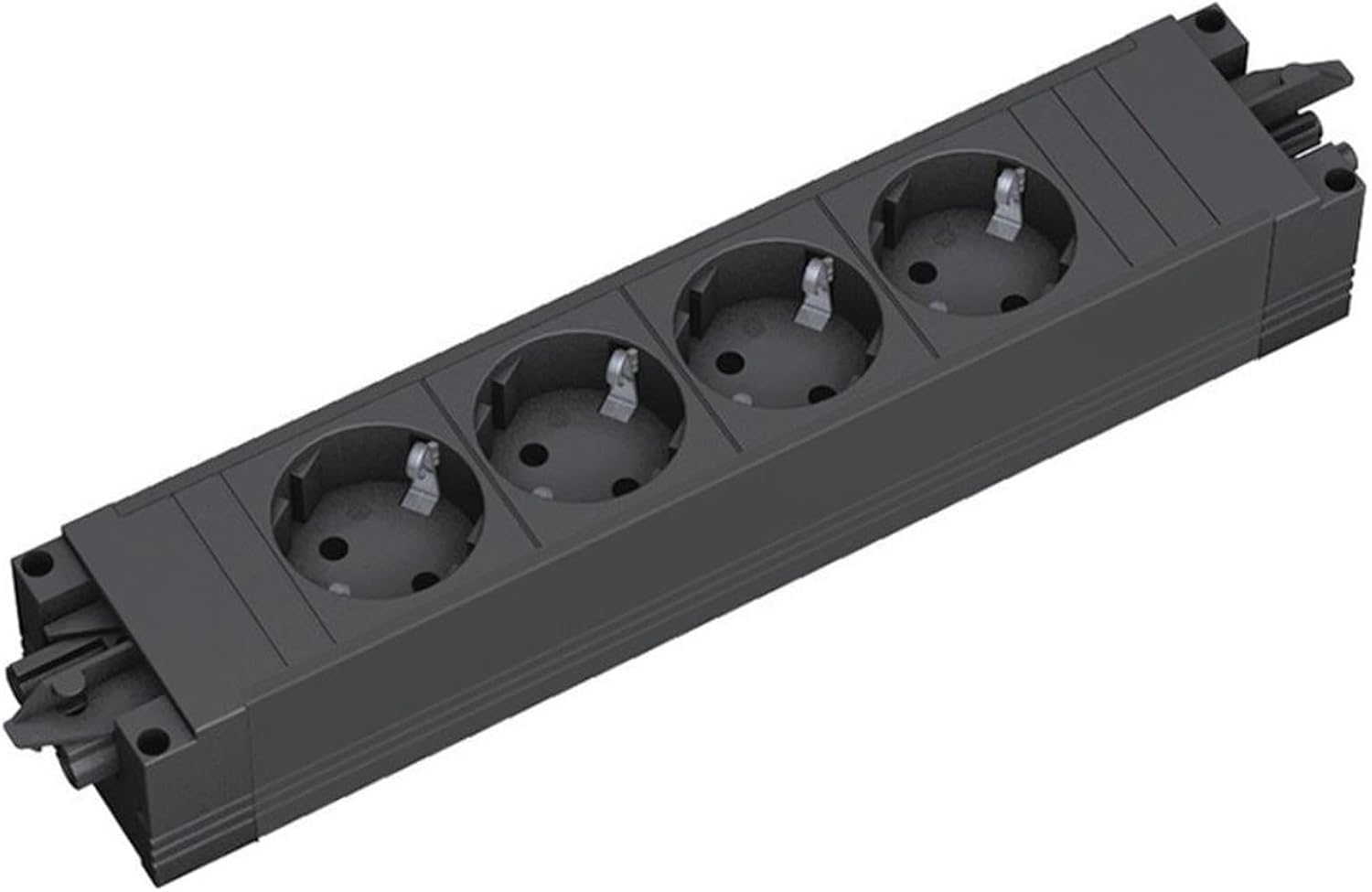 bachmann-step-base-steckdosenleiste-4-fach-schwarz-gst18 image 1