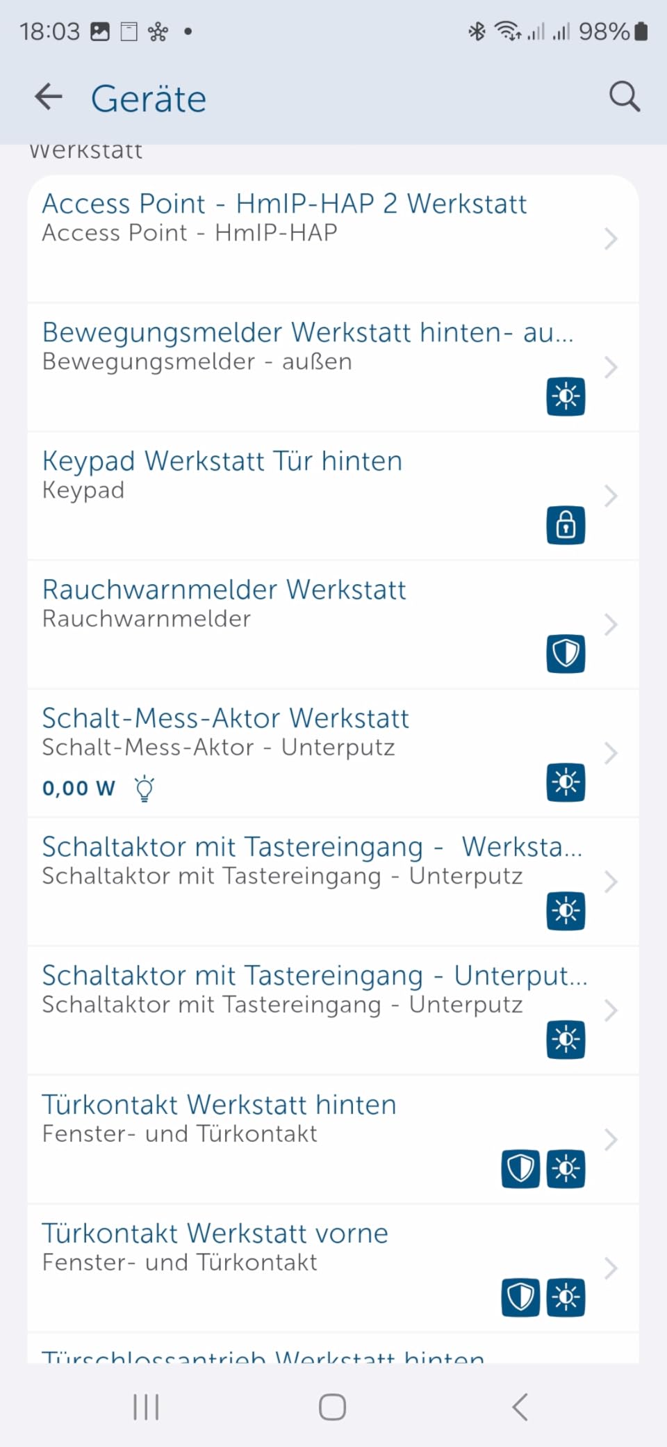 Kein Flackern