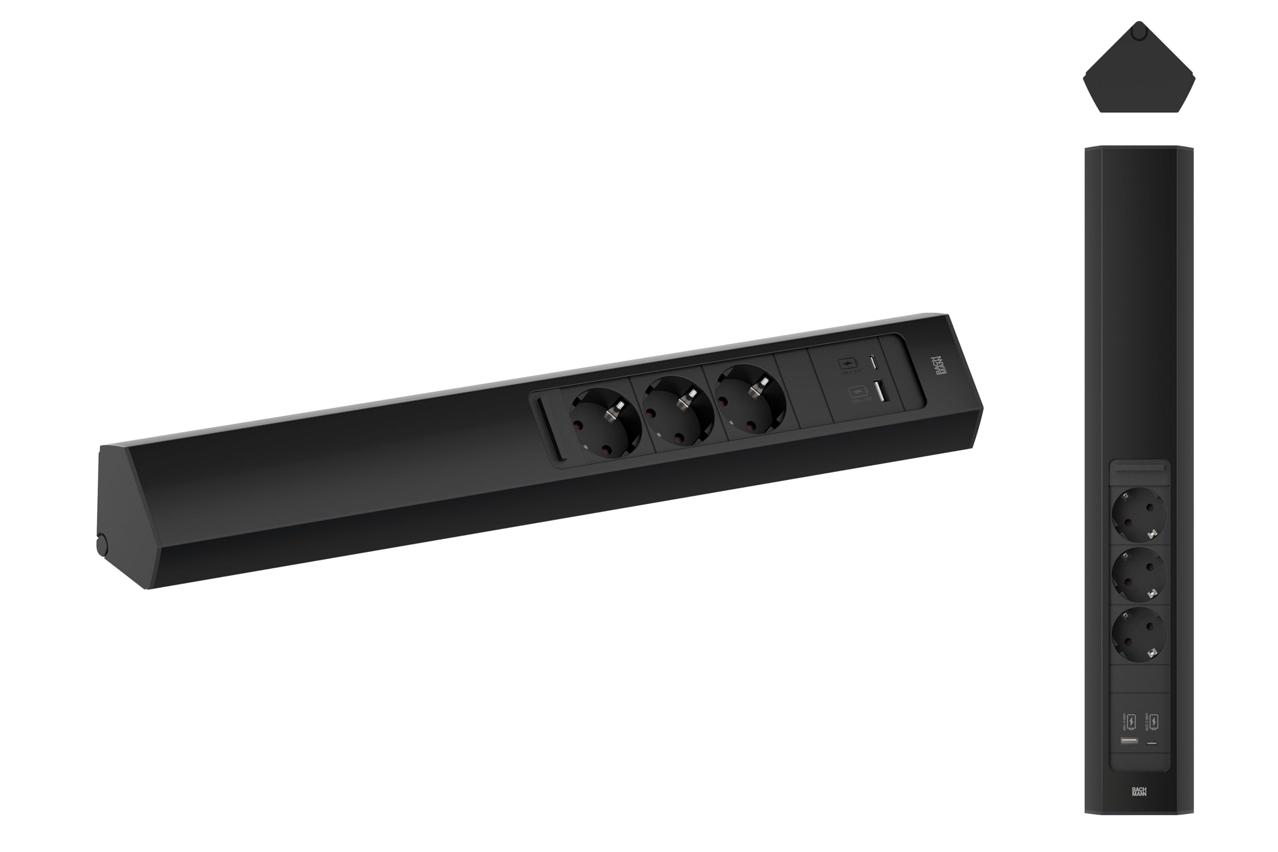 bachmann-casia-2-932-106-steckdosenleiste-3-fach-usb-schwarz image 8