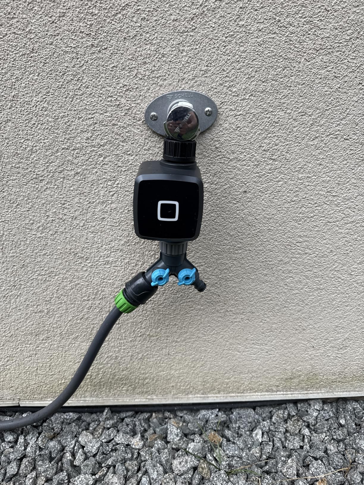 Garten wird automatisch nass