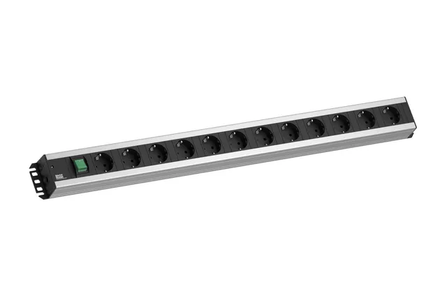 bachmann-handwerkerleiste-12-fach-steckdosenleiste-mit-schalter-2m-grau image 1