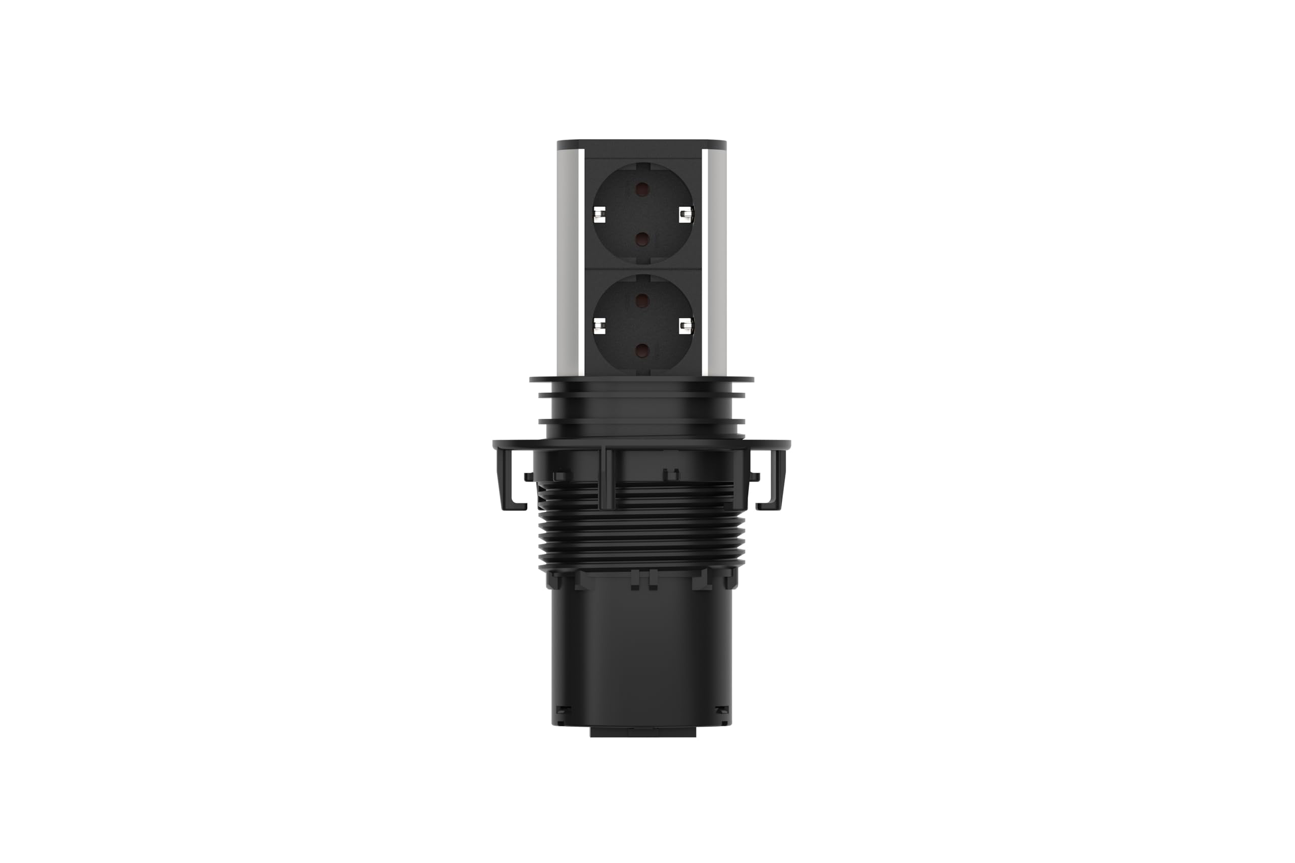bachmann-elevator-2-fach-tischsteckdose-versenkbar-2m-edelstahl image 3