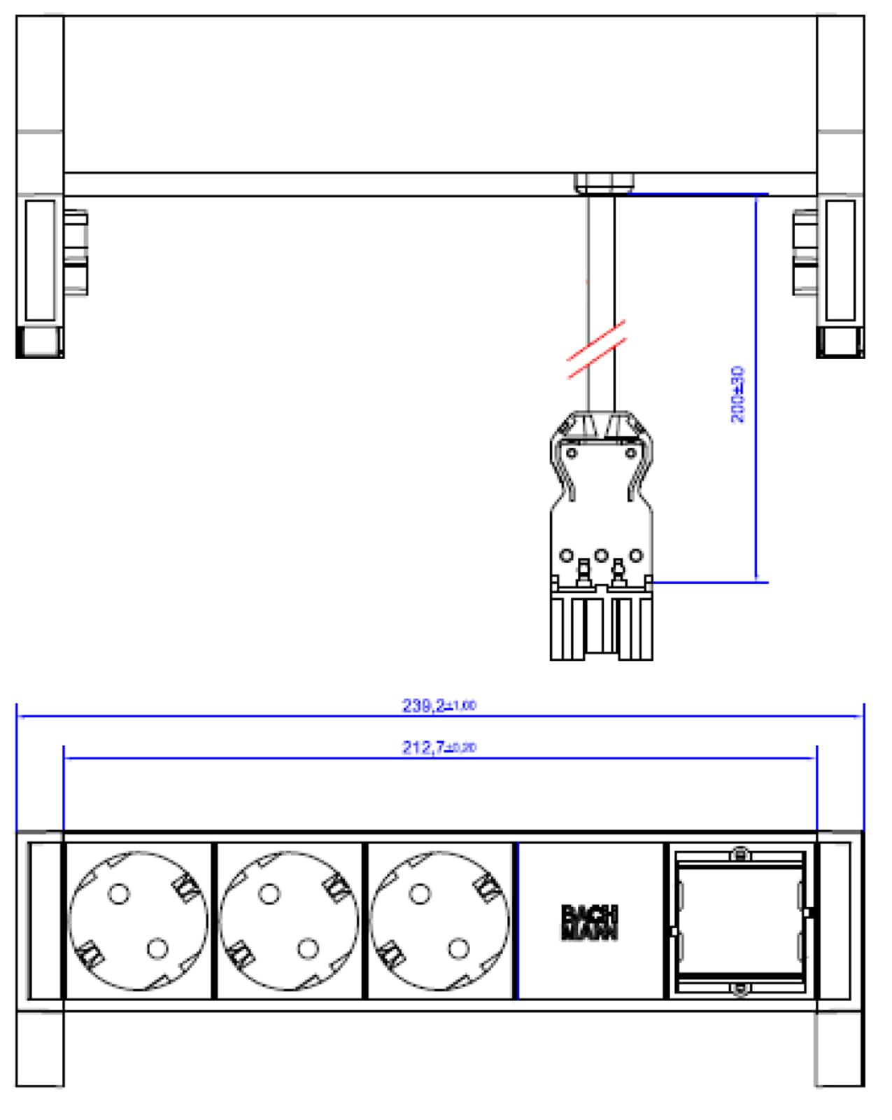 bachmann-desk-2-902200-steckdosenleiste-3-fach-wei image 5