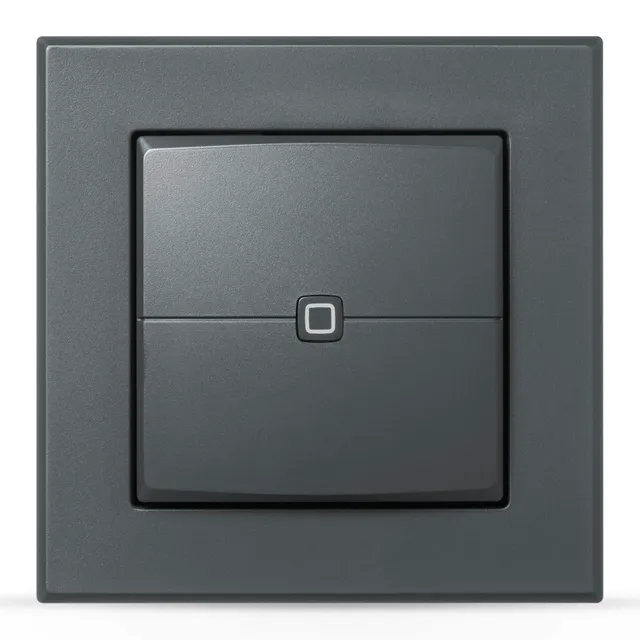 homematic-ip-glass-series-wandtaster-2-fach-funk-wei image 1