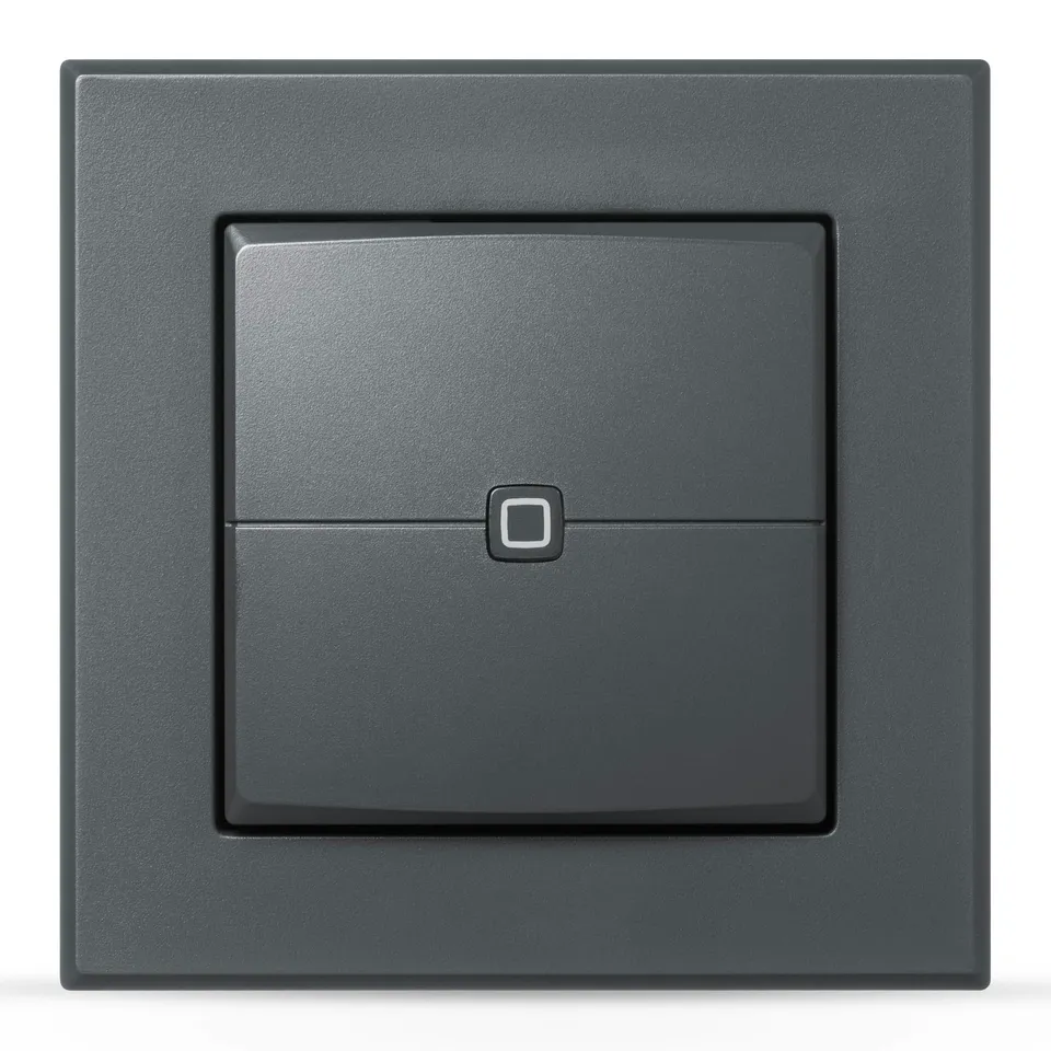 homematic-ip-glass-series-wandtaster-2-fach-funk-wei image 1